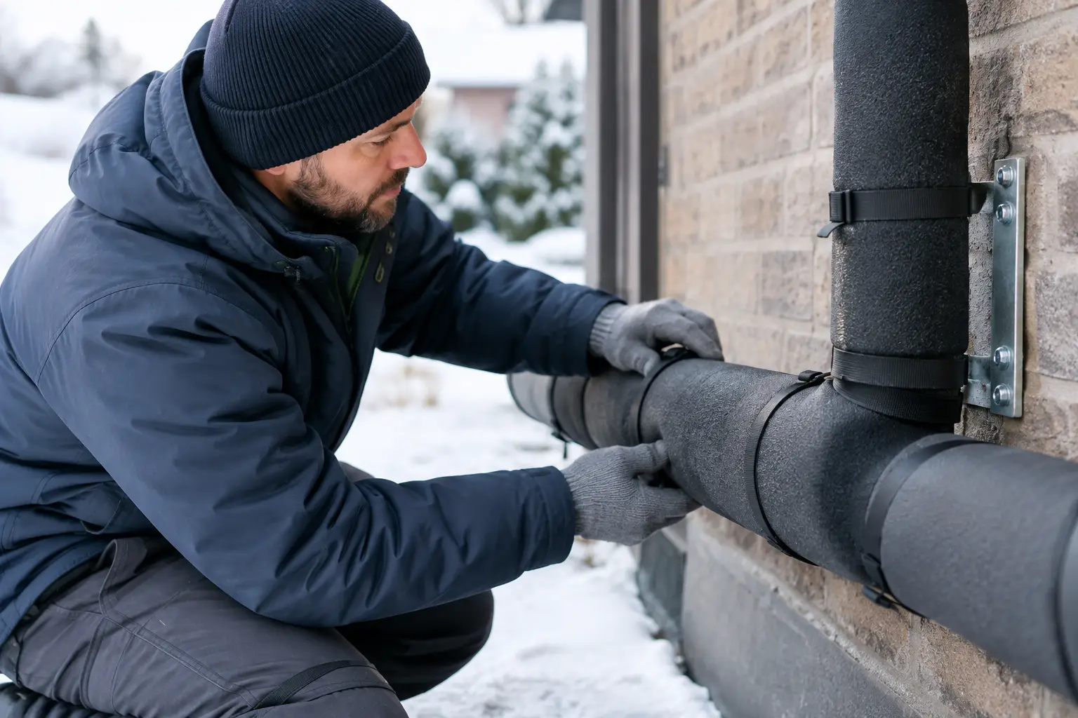 How to Protect Boiler Condensate Pipes in Winter